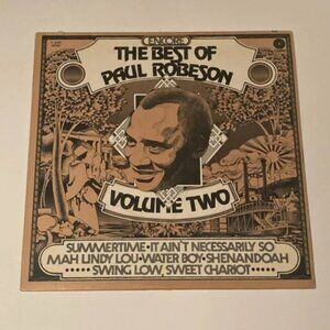 “The Best of Paul Robeson” Vinyl Record